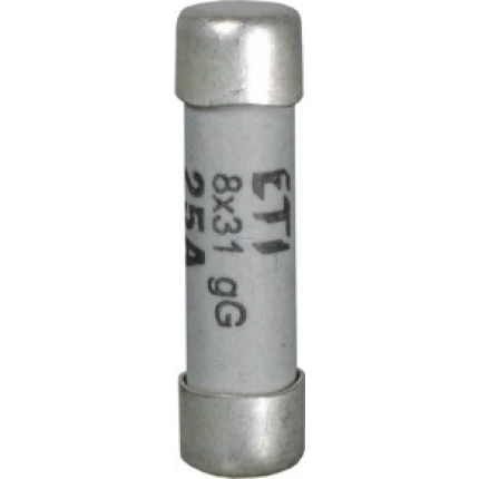 Poistka val. CH8x32 valcová 16A gG 400V (002650008) (ETI)(002651008)