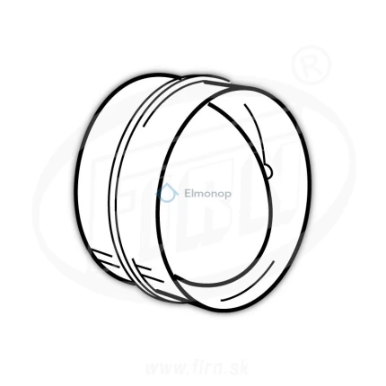 Klapka 2121 spätná 125mm (KO 125-22) (1916142)