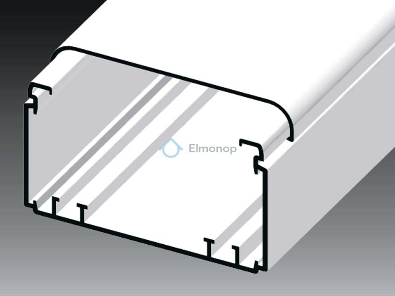 Žľab EKE 100x60 HD biely (l=2m) Žľab EKE 100x60 HD biely (l=2m)