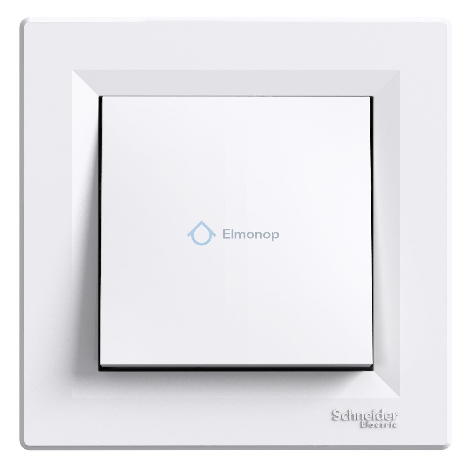 Spínač EPH0400421 (N1) č.6 biely bezskrut. IP44 Asfora