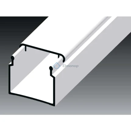 Žľab LV 24x22 HD biely (l=2m)