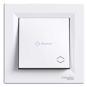 Spínač EPH0400121 (N1) č.6 biely bezskrut. IP20 Asfora