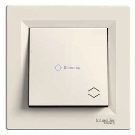 Spínač EPH0400123 č.6 krémový bezskrut. IP20 Asfora