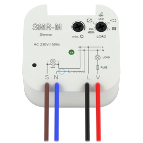 Relé SMR-M/230 stmievač univerzálny pre LED