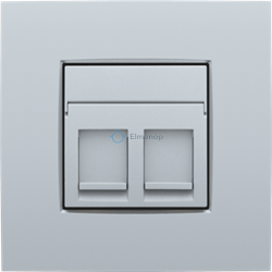 Kryt zásuvky DATA/TEL 121-65200 Intense