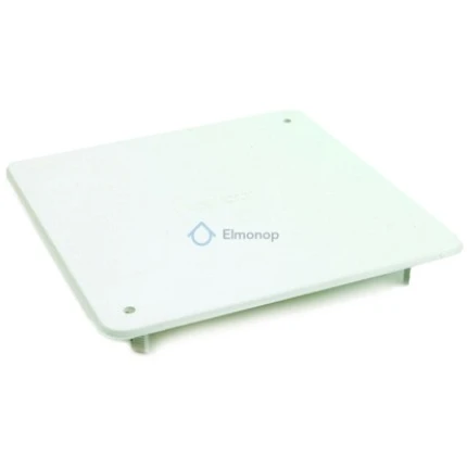 Kryt AK/RD 100 WH obrubový 100x100mm nasúvací