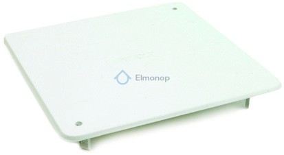 Kryt AK/RD 150 WH obrubový 150x150mm nasúvací