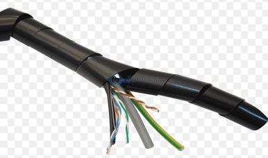 Špirála KSPI-8F káblová zväzovacia čierna (bal=10m) d=12-50mm