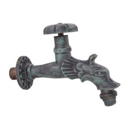 Ventil zahr.ozd. 1/2" OROL pákový - čierny/zelený