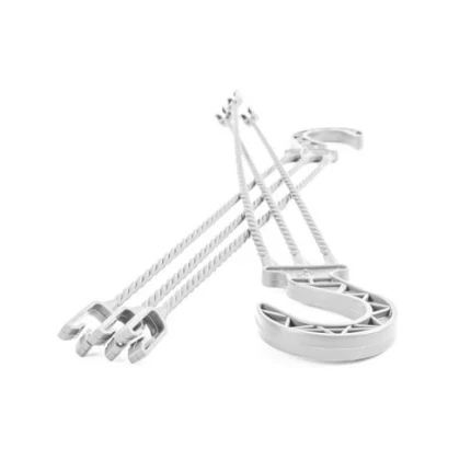 Hák 46cm biely pre HP LUX a HP DECOR  400ks/kartón