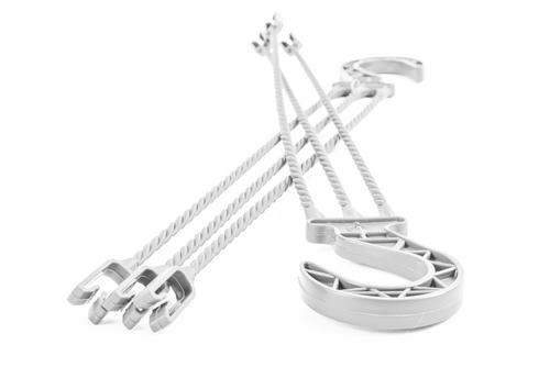 Hák 46cm biely pre HP LUX a HP DECOR  400ks/kartón