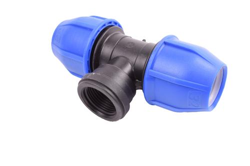 T-kus pre PE 32 x 3/4" F x 32mm PN16