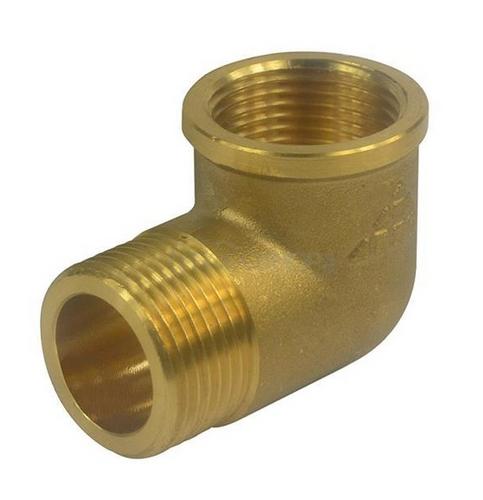 Koleno mosadz MF 1" R/C