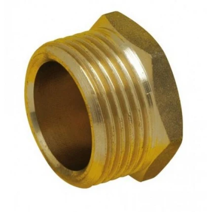 Zátka mosadz 1 1/4" M