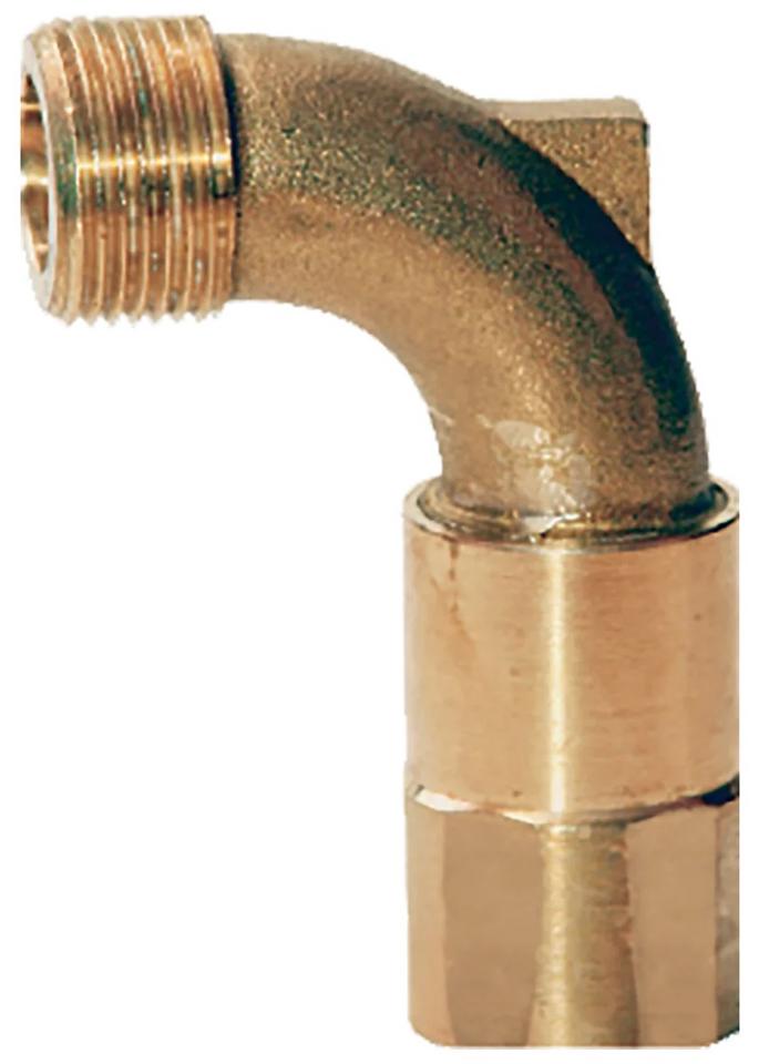 Mosadzné koleno pre kľúč HK-3/4" Mosadzné koleno pre kľúč HK-3/4"