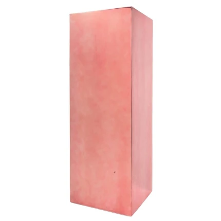Kvetináč Yang 35x35x100cm Platinum Rose