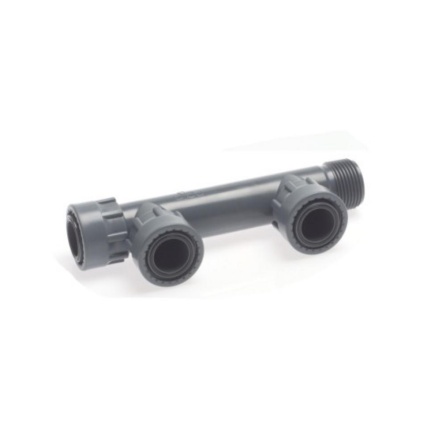 Rain Bird PVC holendrový 2-T kus 1" F x 2 - 1"M x 1"M_PN10