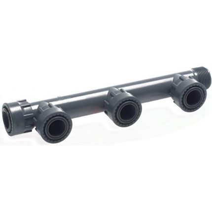 Rain Bird PVC holendrový 3-T kus 1" F x 3 - 1"M x 1"M_PN10