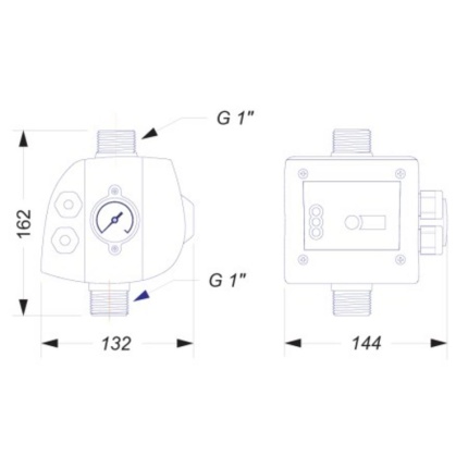 Prietokový spínač COMPACT 2 s káblom