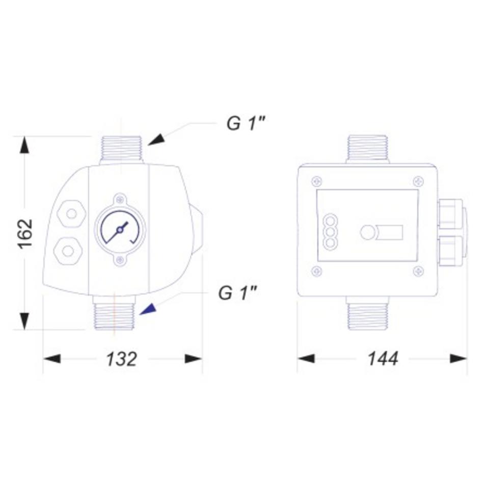 Prietokový spínač COMPACT 2 s káblom