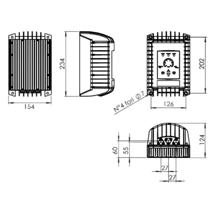 Frekvenčný menič ITTP 11kW-RS/BC 400V/ Imax 26A