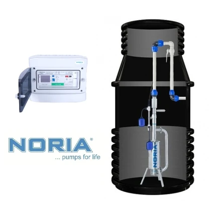 NORIA TLAK.STANICA P4 N3 +sachta 2m /10m kabel