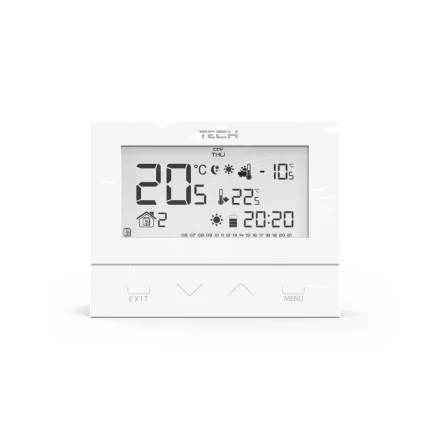 TECH Termostat drôt.EU-292 v3 / tyždenný biely