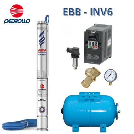 VODAR.INV6 4" 4SR 4/ 8S /230V/ bez kabla/ EBB