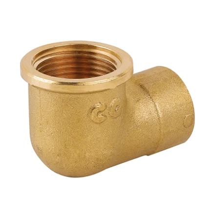 Mosadz KOLENO red  1"Fx1/2"F