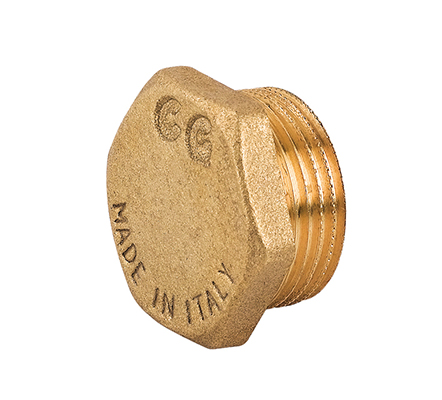 Mosadz ZATKA hladká Dn40  6/4"