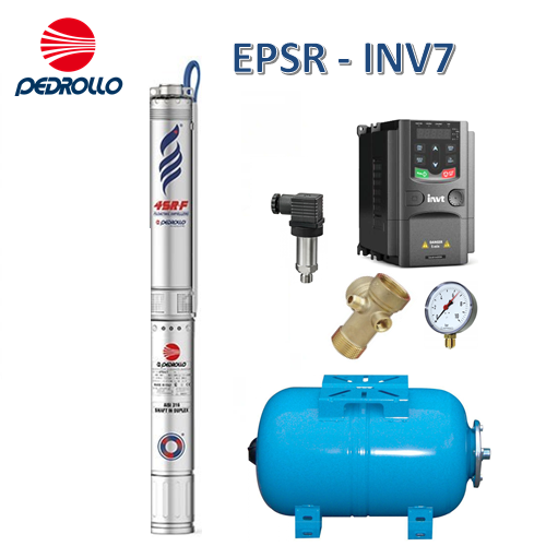 VODAR.INV7 4" 4SR 2/12S /400V/bez kábla/ EPSR