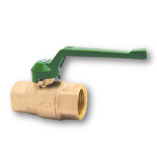 HERZ ventil guľ. DN20 FFp MODUL paka zel. PN25 3/4"