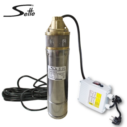 CST SETTE 4" PER 110 1F 230V 20m+ box