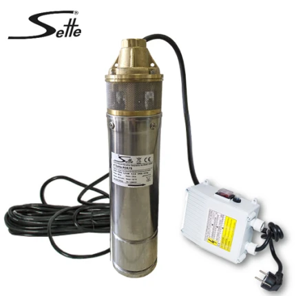 CST SETTE 4" PER 110 1F 230V 20m+ box