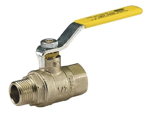 ventil plyn MF páka Dn25  1" BIA 424 PN40