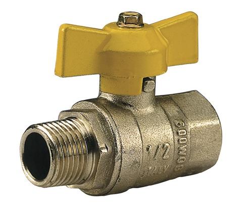 ventil plyn MF motýľ Dn15 1/2" BIA 434 PN40