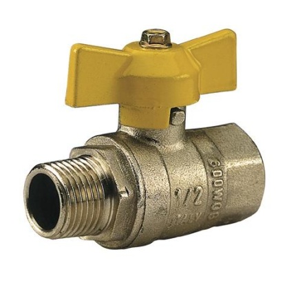 ventil plyn MF motýľ Dn25 1" BIA 434 PN40