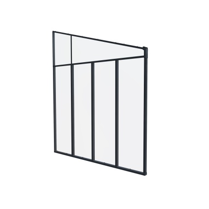 Palram - Canopia Boční stěna k pergolám Sierra / Capri (antracit)