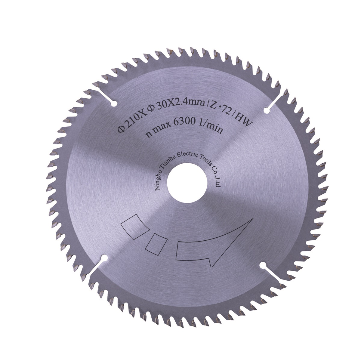 Scheppach Pílový kotúč TCT (210 x 30 x 2