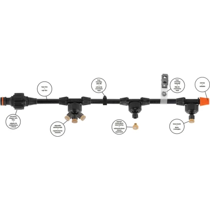 Osviežujúci set ECO 15m s 7+1 tryskami s ohybným kĺbom/vodnou parou chladí vzduch až o 10°C 12ks/kart.