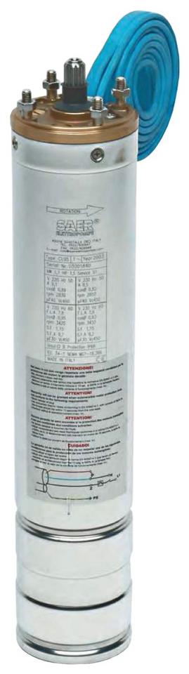 Motor Saer mosadz 4" 0