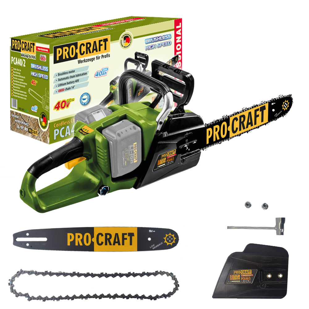 Akumulátorová ručná píla Procraft PCA40/2 bez akumulátora a nabíjačky | PCA40/2