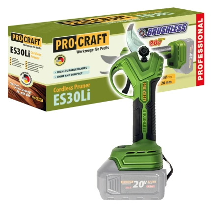Akumulátorové nožnice Procraft ES30Libb (bez batérie a nabíjačky) | ES30Libb