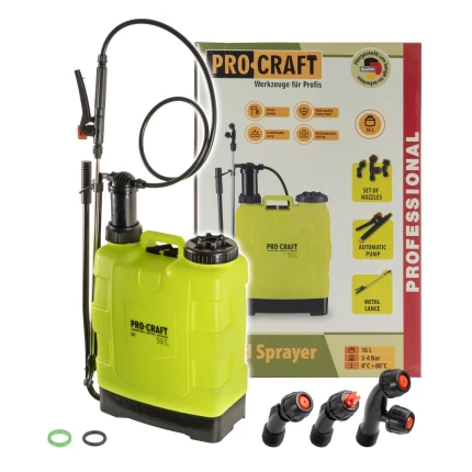 Ručný postrekovač Procraft HS-16 | HS-16