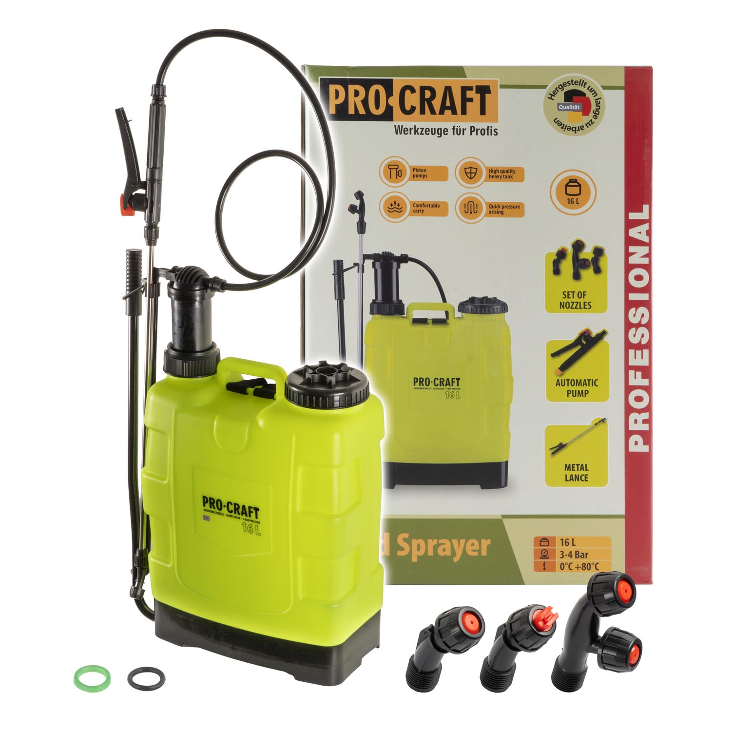 Ručný postrekovač Procraft HS-16 | HS-16