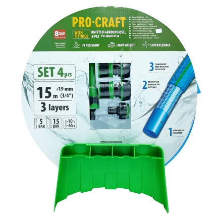 Záhradná hadica Procraft PR-3KGH1915F | PR-3KGH1915F