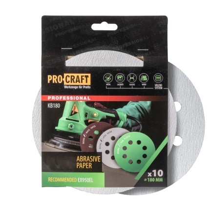KB180 Brúsny papier (10 ks v balení) - latexový