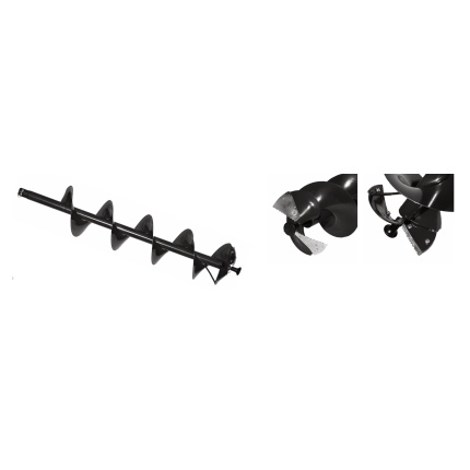 Vrták na ľad Procraft (elektrické vŕtacie náradie) 200x1000 mm | Ice blade 200mm*1000mm