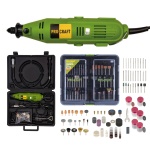 Priama brúska Procraft PG400 + GK-418 s ohybným nadstavcom a príslušenstvom | SPG400/GK-418