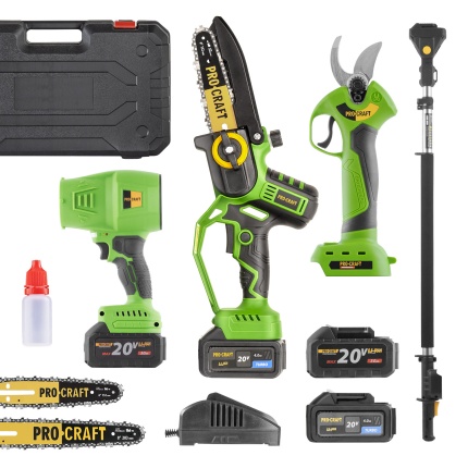 Sada aku ručná pílka PKA32Li a nožnice na konáre ES28Libb